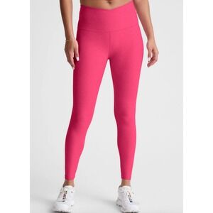 Beyond Yoga Spacedye At Your Leisure High Waisted Midi Legging Pink Womens S EUC